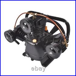 New Air Compressor Pump Single Stage 3-Cylinder 14-22 SCFM 650-1000 RPM PUK-65