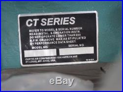 New FS Curtis CT Series E-5 V-4 Air Compressor Pump 5HP Vertical 1/60/230V AC/DC