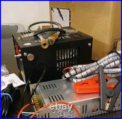 New Pcp Air Compressor Pump Pcp Air Rifle Car Pump 12V 300bar Submersible Pump