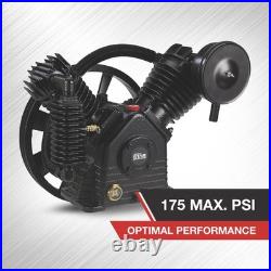 NorthStar Air Compressor Pump, 2-Stage, 2-Cylinder, 24.4 CFM @ 90 PSI, 175 Max