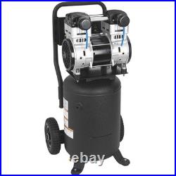 NorthStar Portable Quiet Electric Air Compressor, 1.5 HP, 8-Gallon, 4 CFM @ 90