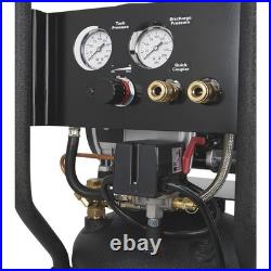 NorthStar Portable Quiet Electric Air Compressor, 1.5 HP, 8-Gallon, 4 CFM @ 90