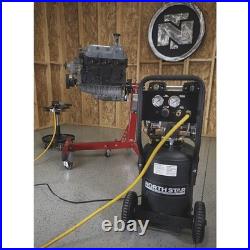 NorthStar Portable Quiet Electric Air Compressor, 1.5 HP, 8-Gallon, 4 CFM @ 90
