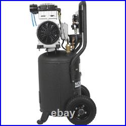 NorthStar Portable Quiet Electric Air Compressor, 1.5 HP, 8-Gallon, 4 CFM @ 90