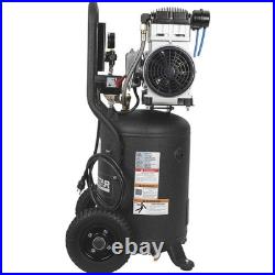 NorthStar Portable Quiet Electric Air Compressor, 1.5 HP, 8-Gallon, 4 CFM @ 90