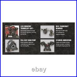 NorthStar Wheelbarrow Air Compressor, Gas-Powered Honda GX160 OHV Engine