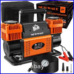 Offroad Air Compressor, 12 V Portable Air Pump with 10.6 CFM, Dual Cylinder Tire