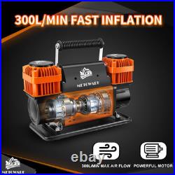Offroad Air Compressor, 12 V Portable Air Pump with 10.6 CFM, Dual Cylinder Tire