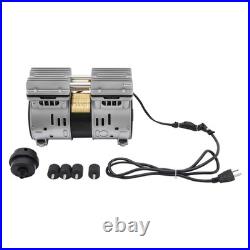 Oil Free Air Compressor Pump 3.5 CFM Quiet 58 Db Lightweight Piston Compressor