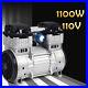 Oilless Vacuum Pumps Industrial Air Compressor Oil Free Piston Pump 7CFM & 1100W