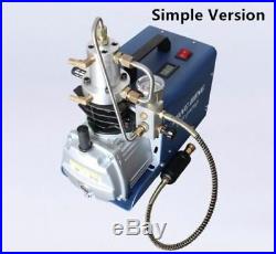 PCP 300bar 30Mpa 4500psi Electric Air Pump High Pressure Aintball Air Compressor