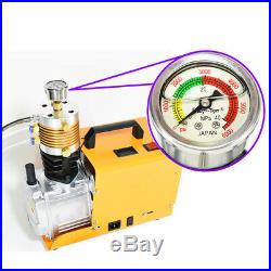 PCP 300bar 4500psi Electric Air Pump High Pressure Paintball Air Compressor 220V