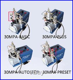 PCP 30MPa/4500PSI Electric Air Pump High Pressure Paintball Air Compressor