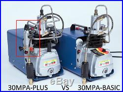 PCP 30MPa/4500PSI Electric Air Pump High Pressure Paintball Air Compressor