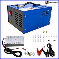 PCP Air Compressor 12V/110V/220V 30Mpa/4500Psi Manual-Stop High Pressure PUMP