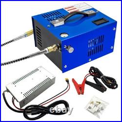 PCP Air Compressor 12V/110V/220V 30Mpa/4500Psi Manual-Stop High Pressure PUMP