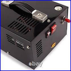 PCP Air Compressor 12V/110V/220V Manual-Stop High Pressure PUMP 30Mpa/4500Psi