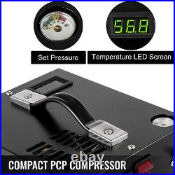 PCP Air Compressor 12V 4500 Psi Air Rifle Pump 30MPa Manual Stop 110V