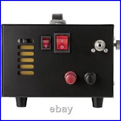 PCP Air Compressor 30Mpa/4500Psi Manual-Stop withBuilt-in Fan 12V/110V/220V