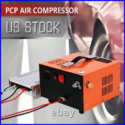 PCP Air Compressor 30Mpa Oil Free Air Gun Paintball Tank Pump Brand New