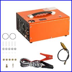 PCP Air Compressor 4500PSI/30Mpa Built-in Converter DC12V/AC120V Auto-Stop