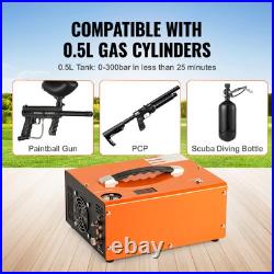 PCP Air Compressor 4500PSI/30Mpa Built-in Converter DC12V/AC120V Auto-Stop