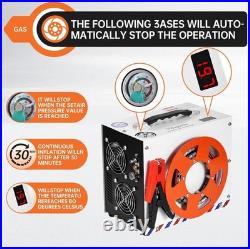 PCP Air Compressor 4500PSI/30Mpa Built-in Converter DC12V/AC120V Auto-Stop