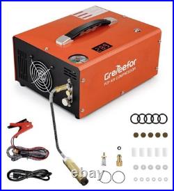PCP Air Compressor 4500PSI/30Mpa Built-in Converter DC12V/AC120V Auto-Stop NEW
