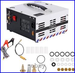 PCP Air Compressor 4500PSI External Converter DC12V and AC120V Manual Stop