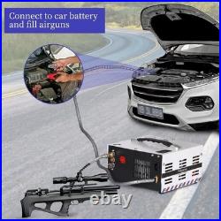 PCP Air Compressor 4500PSI External Converter DC12V and AC120V Manual Stop