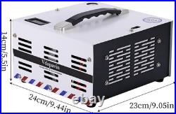 PCP Air Compressor 4500PSI External Converter DC12V and AC120V Manual Stop