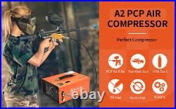 PCP Air Compressor Auto-shutoff 4500Psi 30Mpa Gun Paintball Tank Pump 110V/12V