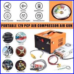 PCP Air Compressor Portable Air Gun 30Mpa High Pressure Pump Transformer 110V