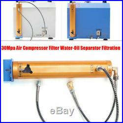 PCP Air Compressor Water-Oil Separator Filter 30Mpa High Pressure Pump Diving