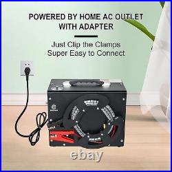 PCP Air Spool Compressor, 4500psi High Pressure Air Pump, Powered by 12V or 110V