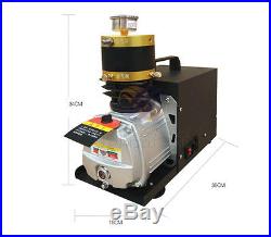 PCP Electric Air Compressor for Airgun Paintball Refilling High Pressure 300Bar