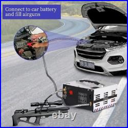 PCP air compressor, 4500 Psi/30Mpa, built-in power converter 12V DC/110V AC