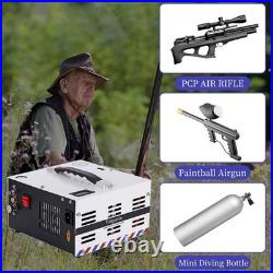 PCP air compressor, 4500 Psi/30Mpa, built-in power converter 12V DC/110V AC