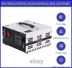 PCP air compressor, 4500 Psi/30Mpa, built-in power converter 12V DC/110V AC