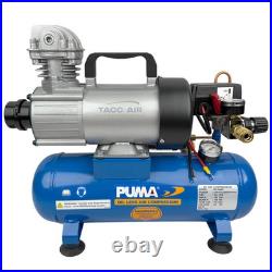 PD-1006F Puma 1 HP 1.5 Gallon Oil-Less Portable Air Compressor 12 Volt DC