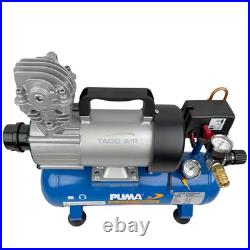 PD-1006F Puma 1 HP 1.5 Gallon Oil-Less Portable Air Compressor 12 Volt DC