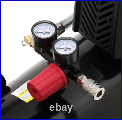 PORTABLE HOTDOG AIR COMPRESSOR HUSKY 150 PSI 8 Gal. Oil-Free Electric Pump Tool