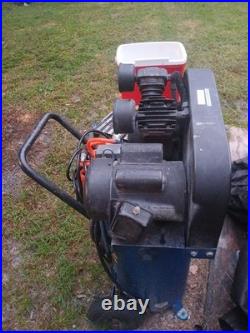 PUMA Industrial Air Compressor 2 HP Oil-Lubricated Cast Iron Pump 30 Gallon Tank