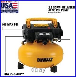 Pancake Air Compressor, 6 Gallon, 165 PSI (DWFP55126)