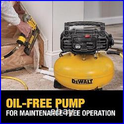 Pancake Air Compressor, 6 Gallon, 165 PSI (DWFP55126)