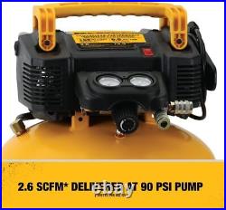 Pancake Air Compressor, 6 Gallon, 165 PSI (DWFP55126), Free Ship