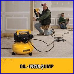 Pancake Air Compressor, 6 Gallon, 165 max PSI DWFP55126, Multi