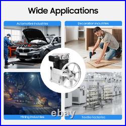 Piston 3HP 250L/min Single Stage Twin Cylinder Air Compressor Pump Head