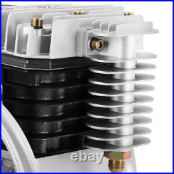 Piston 3HP 250L/min Single Stage Twin Cylinder Air Compressor Pump Head