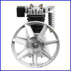 Piston 3HP 250L/min Single Stage Twin Cylinder Air Compressor Pump Head